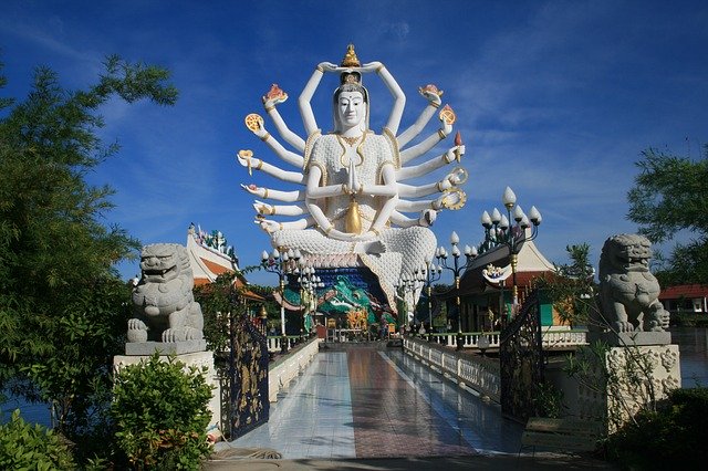 Free download Statue Thailand Buddhism free photo template to be edited with GIMP online image editor