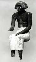 Free download Statuette of a Seated Man free photo or picture to be edited with GIMP online image editor
