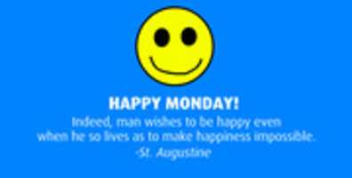 Free download St. Augustines Quote For Happy Monday! free photo or picture to be edited with GIMP online image editor