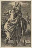 Free download St. Christopher Facing Left (copy) free photo or picture to be edited with GIMP online image editor