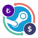Steam Currency Converter  screen for extension Chrome web store in OffiDocs Chromium