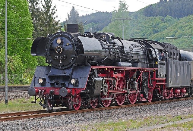 Free download steam locomotive express locomotive free picture to be edited with GIMP free online image editor