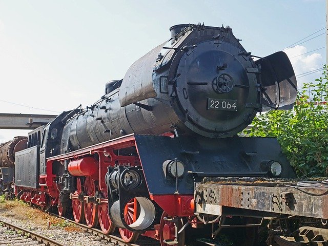 Free download steam locomotive museum workup free picture to be edited with GIMP free online image editor