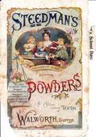 Бесплатно скачать Steedmans Powder Advertisment бесплатное фото или изображение для редактирования с помощью онлайн-редактора изображений GIMP