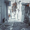 Steep stairs in the alley  screen for extension Chrome web store in OffiDocs Chromium