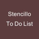 Stencillo To Do List  screen for extension Chrome web store in OffiDocs Chromium