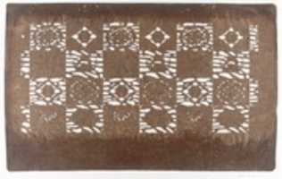 Free download Stencil with Pattern of Filled Squares free photo or picture to be edited with GIMP online image editor