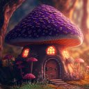 Step into a whimsical world with the Fairy Mushroom House live wallpaper.  screen for extension Chrome web store in OffiDocs Chromium