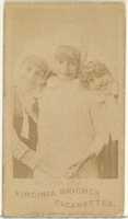 Free download St. Felix Sisters, from the Actors and Actresses series (N45, Type 1) for Virginia Brights Cigarettes free photo or picture to be edited with GIMP online image editor