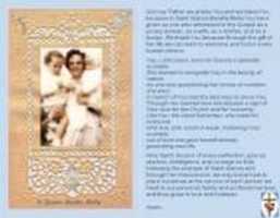 Free download St Gianna Beretta Molla Prayer Card Large free photo or picture to be edited with GIMP online image editor