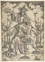 Free picture St. John Beholding the Seven Golden Candlesticks to be edited by GIMP online free image editor by OffiDocs
