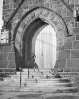 Gratis download St Johns Episcopal - Bell Tower Doors - Decatur, Illinois gratis foto of afbeelding om te bewerken met GIMP online afbeeldingseditor