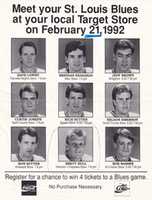 Free download St Louis Blues 1992 Meet And Greet 300dpi free photo or picture to be edited with GIMP online image editor