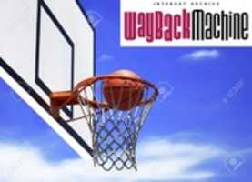 Free download Stock Photo Basketball Hoop And Blue Sky In Background Internet Archive Wayback Machine free photo or picture to be edited with GIMP online image editor