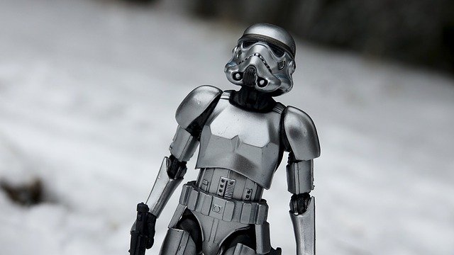 Faça o download gratuito da figura de ação do stormtrooper para ser editada com o editor de imagens on-line gratuito do GIMP