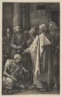 Free download St. Peter and St. John at the Gate of the Temple, from The Passion free photo or picture to be edited with GIMP online image editor