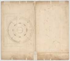 Free download St. Peters, drum, plan, at two levels (recto) compass (verso) free photo or picture to be edited with GIMP online image editor