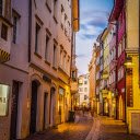 Street alley lights up  screen for extension Chrome web store in OffiDocs Chromium