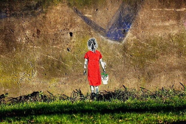 जीआईएमपी मुफ्त ऑनलाइन छवि संपादक के साथ संपादित करने के लिए सड़क कला कला दीवार भित्तिचित्र लड़की की मुफ्त तस्वीर मुफ्त डाउनलोड करें
