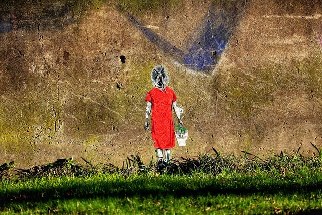 Free download street art art wall graffiti girl free picture to be edited with GIMP free online image editor