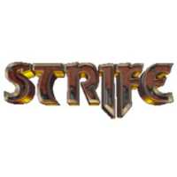 무료 다운로드 Strife 로고 레트로 스타일 아이콘 무료 사진 또는 김프 온라인 이미지 편집기로 편집할 사진