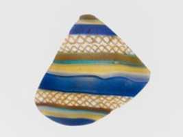 Free download Striped mosaic glass fragment free photo or picture to be edited with GIMP online image editor