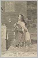 Free download St. Theresa Kneeling in Prayer free photo or picture to be edited with GIMP online image editor