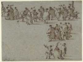 Free download Studies of Walking Figures free photo or picture to be edited with GIMP online image editor