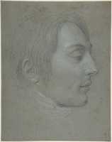 Free download Study for the Portrait of General Desaix free photo or picture to be edited with GIMP online image editor