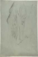 Free download Study for Vieille Italienne(recto); Drapery Study (verso) free photo or picture to be edited with GIMP online image editor