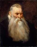 Free download Study Head of an Old Man with a White Beard free photo or picture to be edited with GIMP online image editor