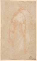 Free download Study of a Headless Draped Figure with Arms Crossed; verso: Figure of a Man in a Voluminous robe, Seen from Behind free photo or picture to be edited with GIMP online image editor