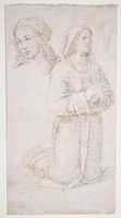 Free download Study of a Kneeling Youth and of the Head of Another free photo or picture to be edited with GIMP online image editor