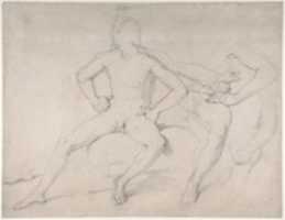 Free download Study of a Seated Nude Male free photo or picture to be edited with GIMP online image editor