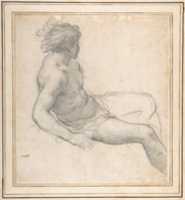 Free download Study of a Seated Youth for the Age of Gold free photo or picture to be edited with GIMP online image editor