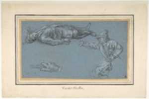 Free download Study of Two Soldiers and a Hand free photo or picture to be edited with GIMP online image editor