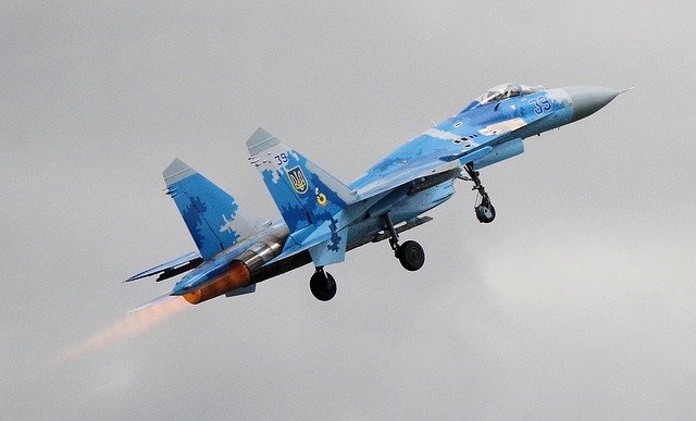 Free download su27 jet fighter airplane aircraft free picture to be edited with GIMP free online image editor