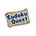 Skrin SudokuQuest untuk sambungan kedai web Chrome dalam OffiDocs Chromium