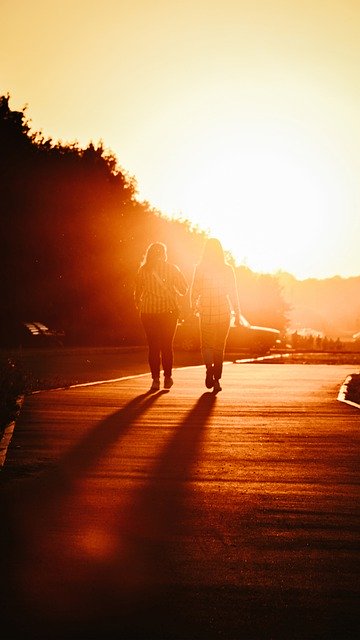 Free download summer sunset friends people free picture to be edited with GIMP free online image editor