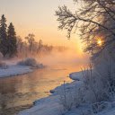 Sunrise on the River  screen for extension Chrome web store in OffiDocs Chromium
