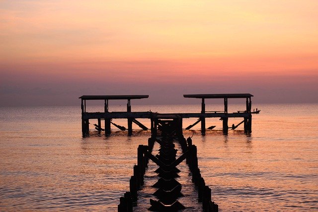 Free download sunrise sea sky water ocean free picture to be edited with GIMP free online image editor