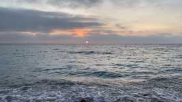 Free download Sunrise Waves Beach -  free video to be edited with OpenShot online video editor