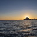 Sunset at the wide sea  screen for extension Chrome web store in OffiDocs Chromium