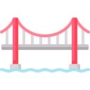 Sunset Bridge Reflection  screen for extension Chrome web store in OffiDocs Chromium