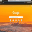 Sunset by the sea  screen for extension Chrome web store in OffiDocs Chromium