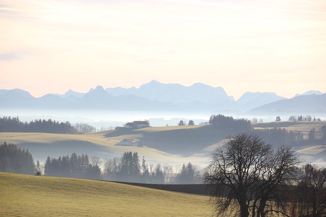 Téléchargement gratuit d'une image gratuite de coucher de soleil au crépuscule, nature, extérieur rural, à modifier avec l'éditeur d'images en ligne gratuit GIMP