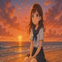 Sunset Horizon Dreams  screen for extension Chrome web store in OffiDocs Chromium