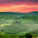 Sunset Over the Tuscan Hills  screen for extension Chrome web store in OffiDocs Chromium