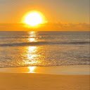 Sunset sea wallpaper  screen for extension Chrome web store in OffiDocs Chromium