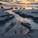 Sunset Stream on Beach  screen for extension Chrome web store in OffiDocs Chromium